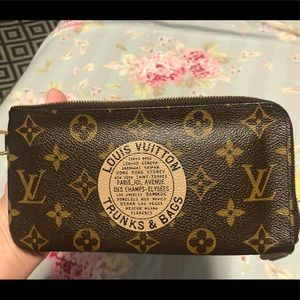 Louis Vuitton Monogram Truck & Bag Wallet